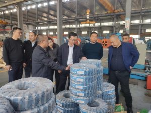 江西省抚州市东乡区李建泉区长一行莅临礼恩科技调研