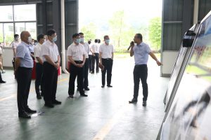康涛副省长一行领导莅临礼恩科技考察指导工作
